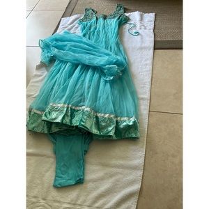 Baby Blue Anarkali
